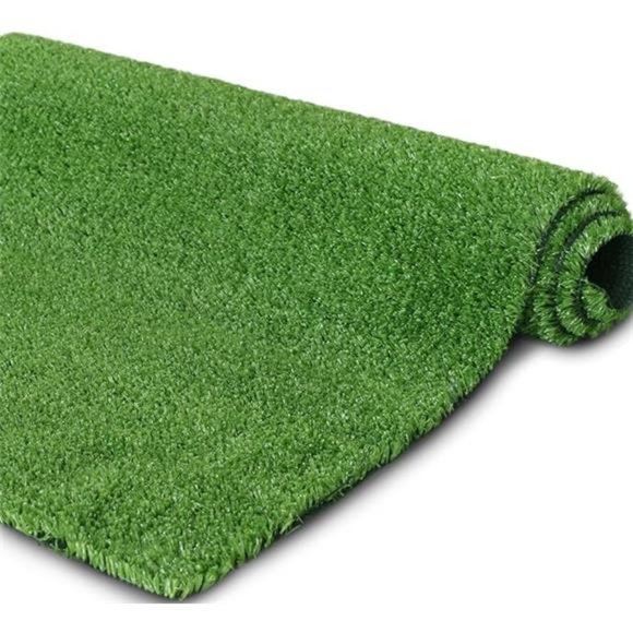 4 FT X 13 FT Synthetic Artificial Grass Turf for Garden, Drainage Holes - Picture 7 of 7